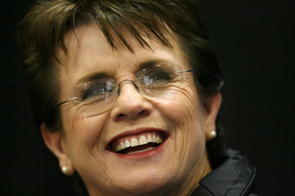 Medal of freedom: US former tennis player Billie Jean King