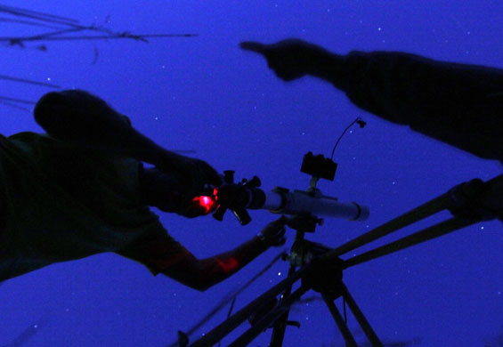 Perseid meteor shower: Astronomers observes the night sky