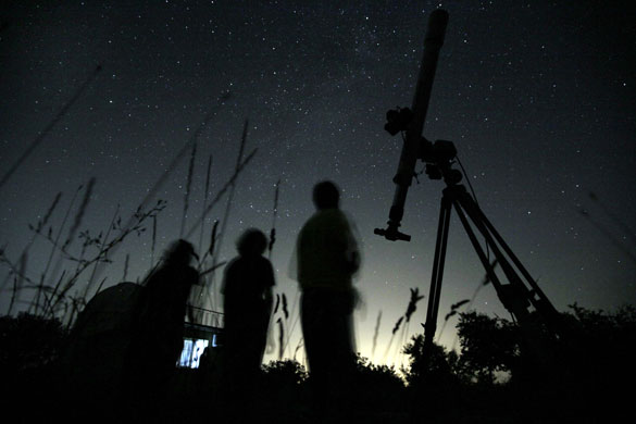 Perseid meteor shower: Astronomers observe the night sky