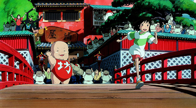 Hayao Miyazaki: Still from the film Spirited Away, 2002, directed By Hayao Miyazaki