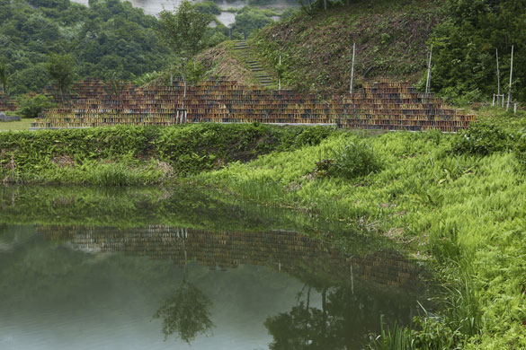 Echigo-Tsumari Art: Triennial 2009 : Yasuyoshi Sugiura : Wind Fort