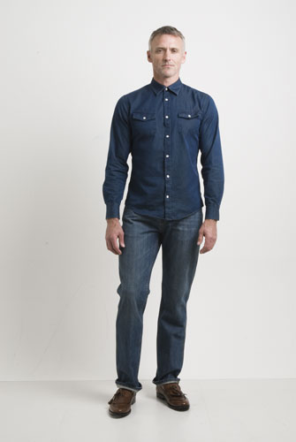 All Ages: Men in denim: Simon wears