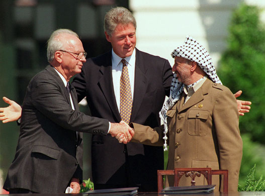 1993 The Oslo accords were