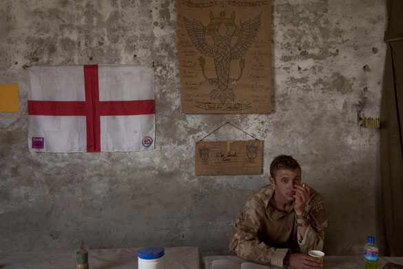 Sean Smith in Afghanistan: A British soldier at FOB Jakers