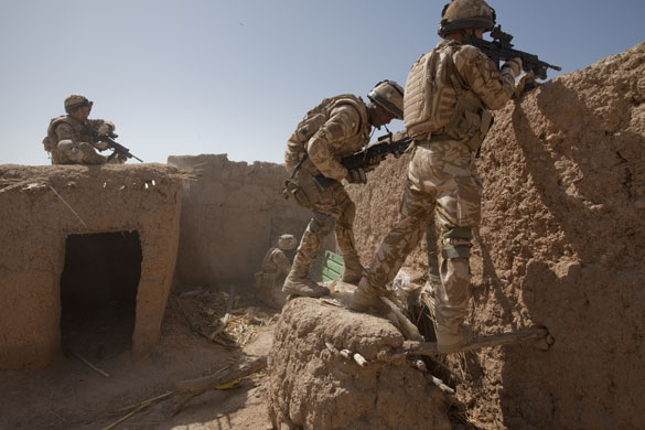 Sean Smith in Afghanistan: 27 June 2009: Coming under fire whilst on patrol