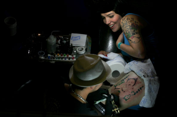 24 hours: International Convention of Tattooists in Bogota, Colombia 