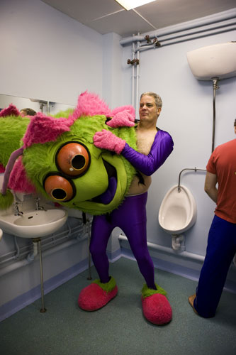 Moss takes Edinburgh: Stephen Moss prepare for his role in Tales from The Shed