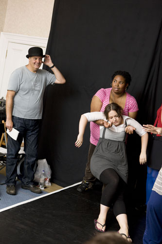 Moss takes Edinburgh: Stephen Moss rehearses his play, Who Broke Fred Goodwin's Windows?