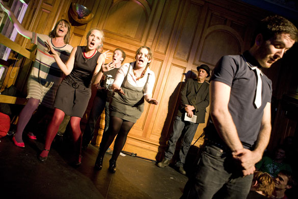 Moss takes Edinburgh: Stephen Moss performs in Who Broke Fred Goodwin's Windows?