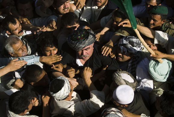 Afghanistan elections : Abdul Rashid Dostum returns to Afghanistan from exile in Turkey