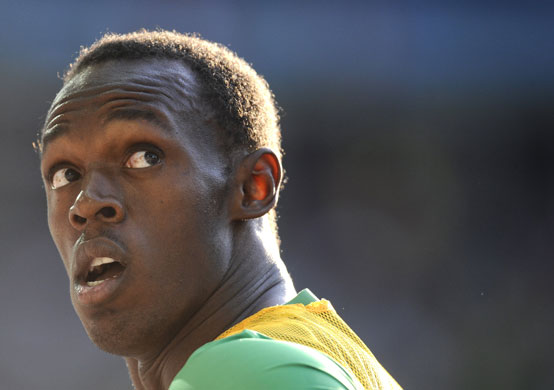 World Athletics Champs: Usain Bolt