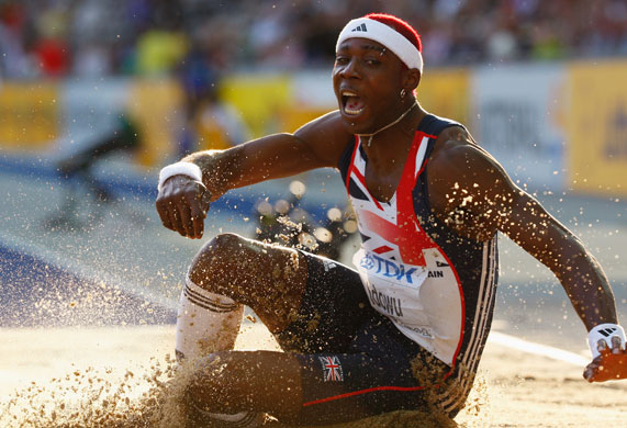 World Athletics Champs: Phillips Idowu wins gold