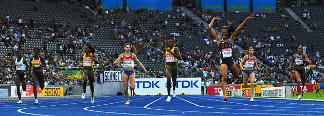 World Athletics Champs: Sanya Richards wins gold in the women's 400m final