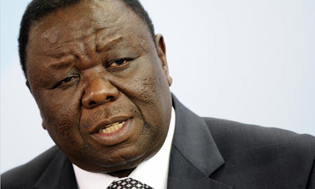 Zimbabwe's Prime Minister Morgan Tsvangirai 