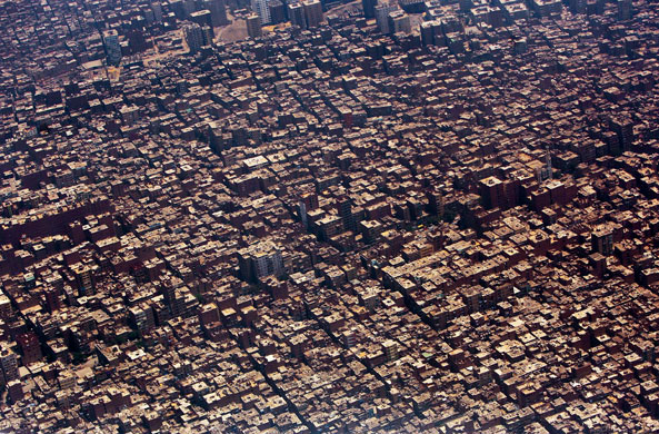 24 hours in pictures: Aerial view of Cairo