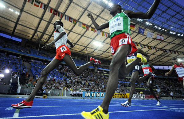 19th Athletics: Yusuf Saad Kamel wins the men's 1500m gold medal