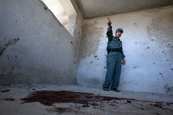 Afghanistan elections: A suicide bomber blew himself up in Kabul