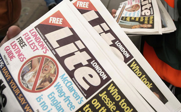 London freesheet wars: London Lite's launch on 30 August 2006