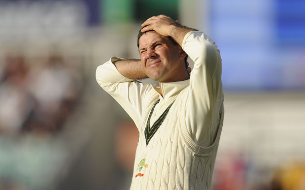 Ashes: Fifth test day one: Ricky Ponting