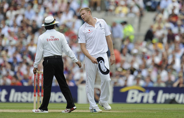 Ashes: 5th Test Day 2: Andrew Flintoff