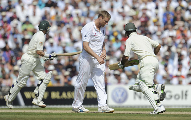 Ashes: 5th Test Day 4: Andrew Flintoff