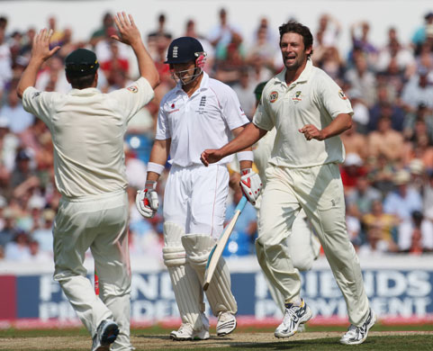 How England won the Ashes: Hilfenhaus celebrates