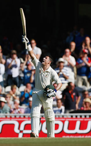 How England won the Ashes: Hussey's century