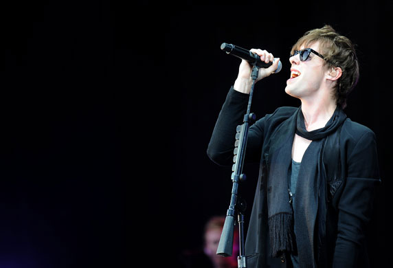 V Festival: Johnny Borrell of Razorlight