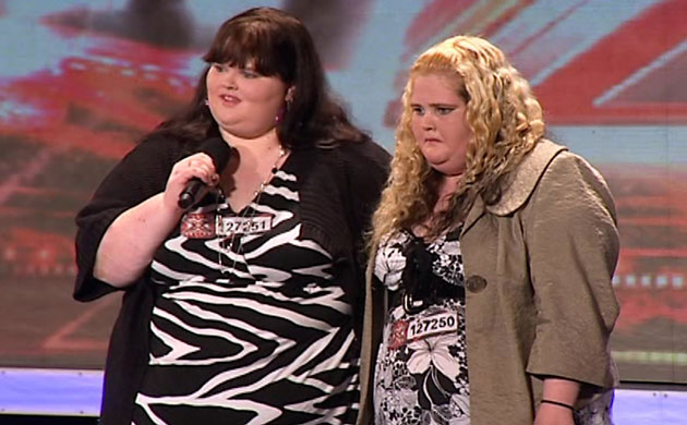 The X Factor auditions: Emma and Samantha Chawner 