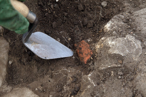Summer digs: The Vindolanda Trust excavation site in Northumberland