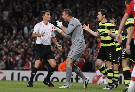 Arsenal v Celtic: Arsenal v Celtic