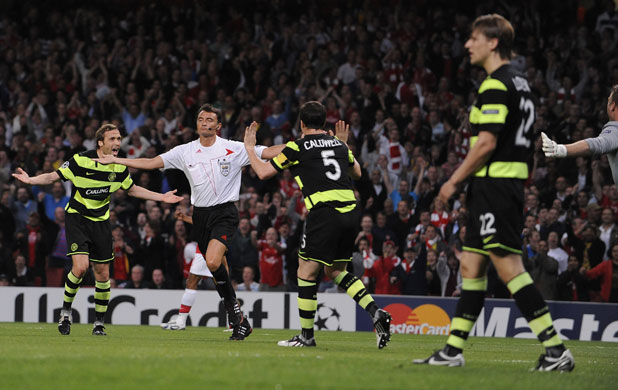 Arsenal v Celtic: Arsenal v Celtic