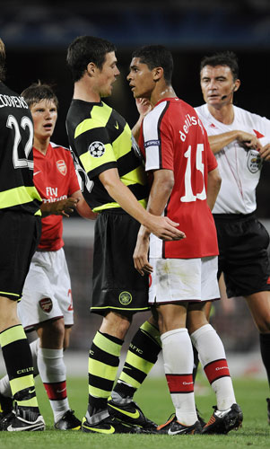 Arsenal v Celtic: Arsenal v Celtic