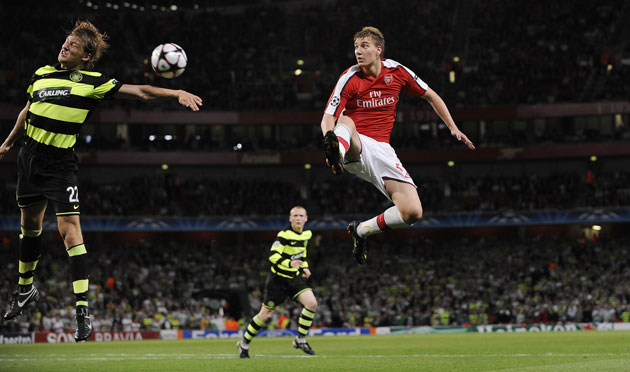 Arsenal v Celtic: Arsenal v Celtic