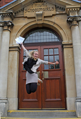 GCSE results: Anna Vlasova, 16, from Chelmsford County High School