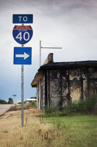 Route 66 Day 2: Texola, Oklahoma
