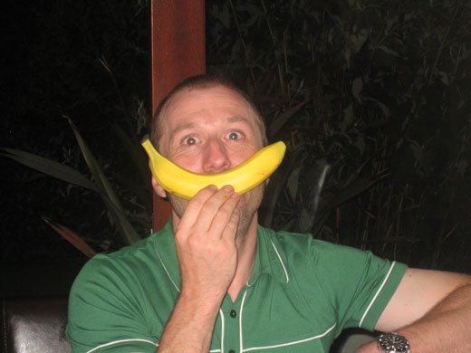August kitchen clickalong: banana grin