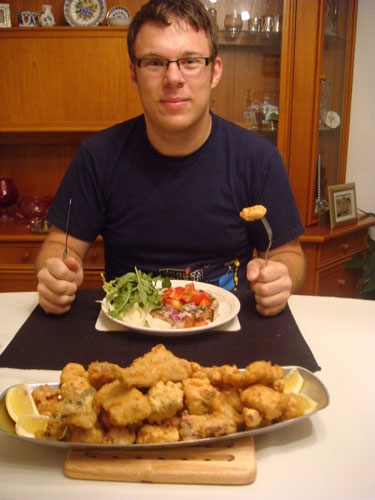 August kitchen clickalong: Mike's stand-in