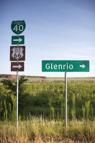 Route 66 Day 2: Glenrio, Texas