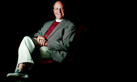 Gene Robinson, the openly gay Espiscopalian bishop of New Hampshire, on 27 August 2009
