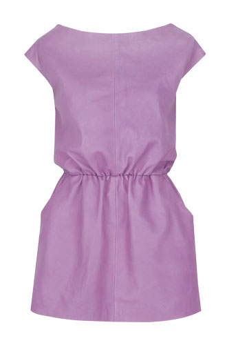 Leather looks: M&S tunic