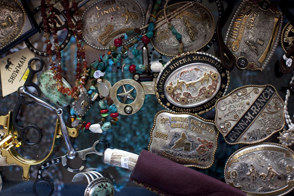 Route 66 Day 3: Items on display at the Dollar Pawn Shop, Winslow, Arizona