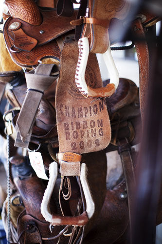 Route 66 Day 3: Saddlery at the Dollar Pawn Shop, Winslow, Arizona