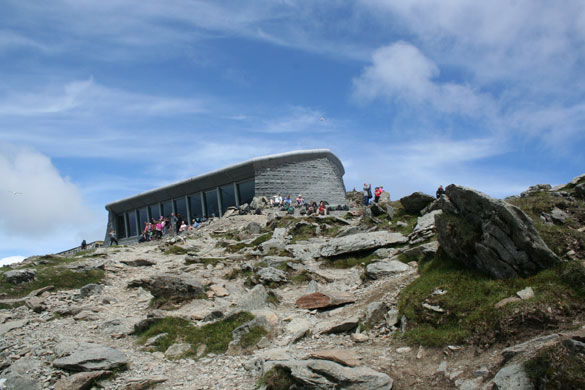 Snowdon visitor centre: Snowdon summit visitors centre