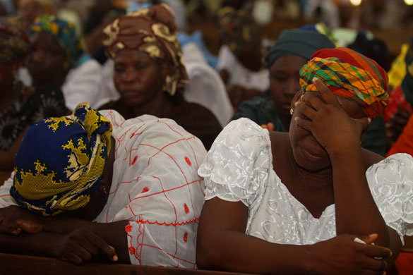 24 hours in pictures : Maiduguri, Nigeria: Catholic  women pray for peace  