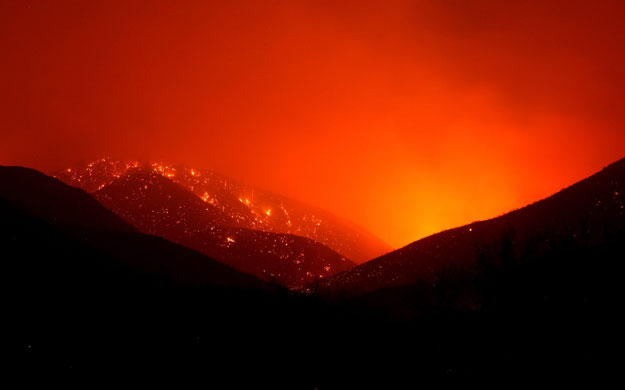 Los Angeles fire: wildfires north of los angeles