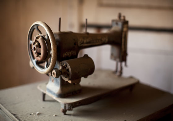 route 66 : the old Weedpatch Migrant Workers camp, Lamont, California