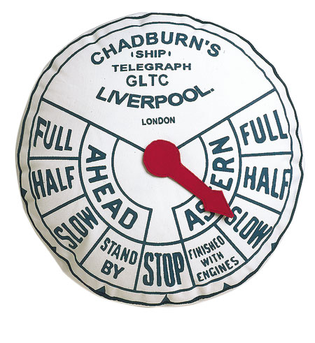 Get the look: Nautical: Nautical telegraph cushion