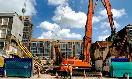 Building work on block of flats