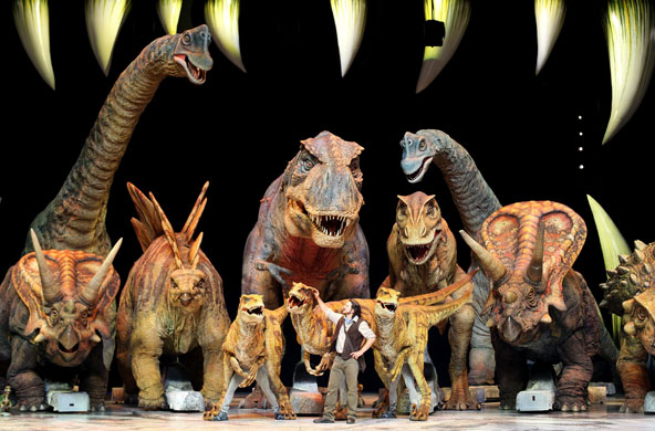 Eyewitness: The stars of Walking with Dinosaurs at the O2